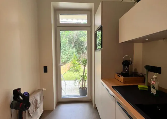 Soul-apartment Terrasse Privat-parkplatz Boxspringbett 55zoll Tv Wlan Lipcse